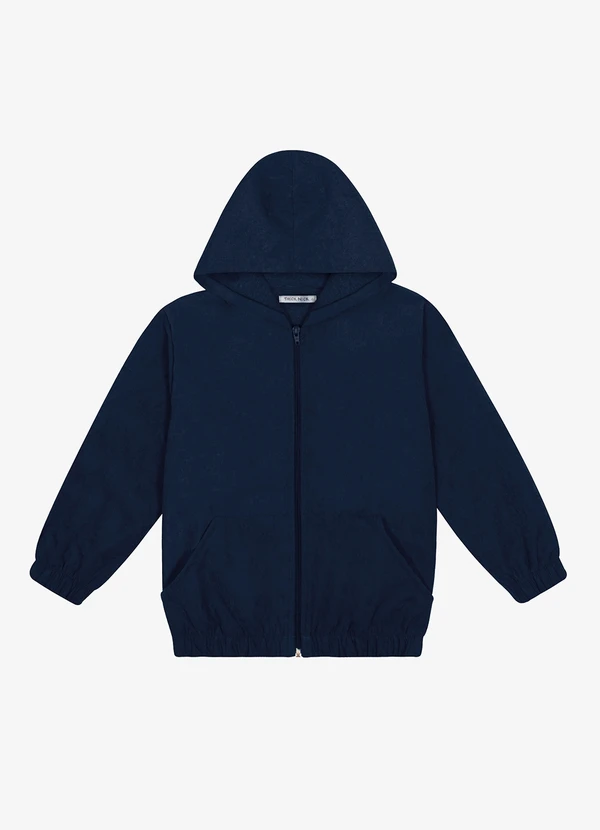 Trick Nick - Jaqueta com Capuz Infantil Masculino Azul