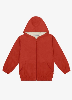 Trick Nick - Jaqueta com Capuz Infantil Masculino Laranja - TRICK NICK