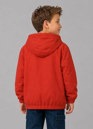 Trick Nick - Jaqueta com Capuz Infantil Masculino Laranja - TRICK NICK