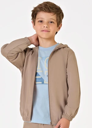 Trick Nick - Jaqueta com Capuz Masculino Cotelê Marrom - TRICK NICK