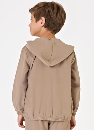 Trick Nick - Jaqueta com Capuz Masculino Cotelê Marrom - TRICK NICK