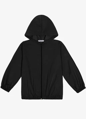 Trick Nick - Jaqueta com Capuz Masculino Cotelê Preto - TRICK NICK