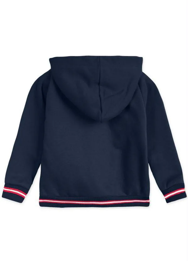 Marisol - Jaqueta com Capuz Moletom Menino Azul 6