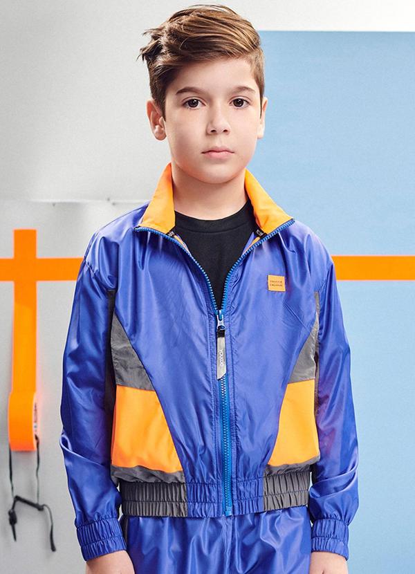 Youccie - Jaqueta Corta Vento Esporte Azul