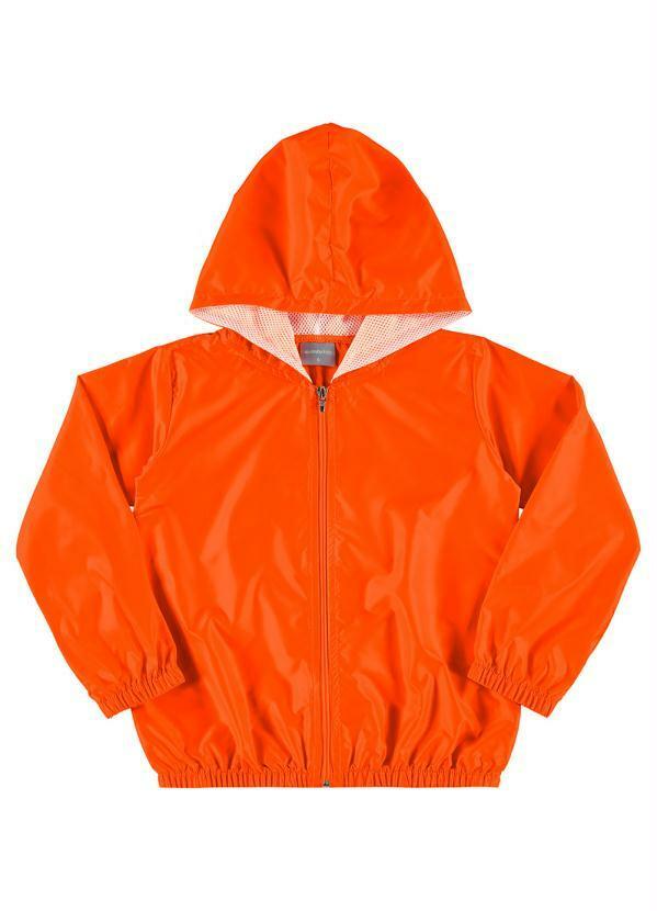 Quimby - Jaqueta Corta Vento Infantil Laranja