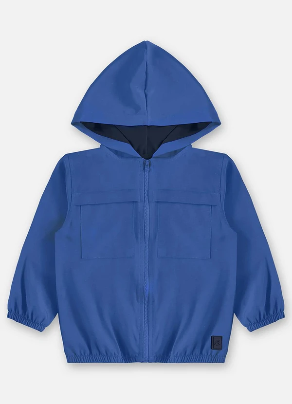 Up Baby - Jaqueta Corta Vento Infantil Menino Azul 1