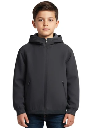 Malwee Kids - Jaqueta Corta-Vento Preto - MALWEE KIDS