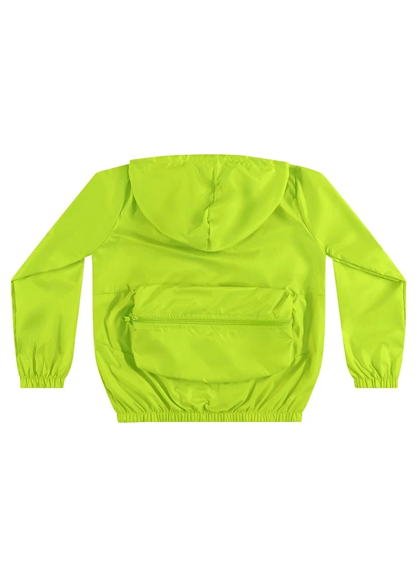 Quimby - Jaqueta Corta Vento Unissex Verde 2