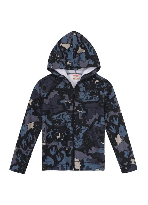 Brandili - Jaqueta de Moletom Infantil Menino Preto