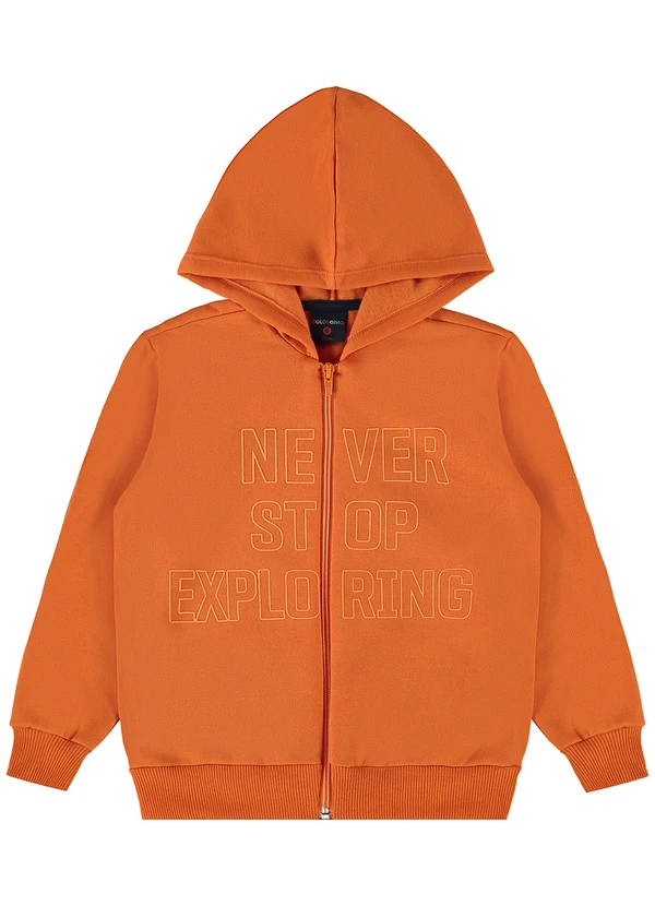 Guloseima - Jaqueta de Moletom para Menino Guloseima Laranja