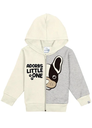 Abrange - Jaqueta Dog Baby Bege - ABRANGE