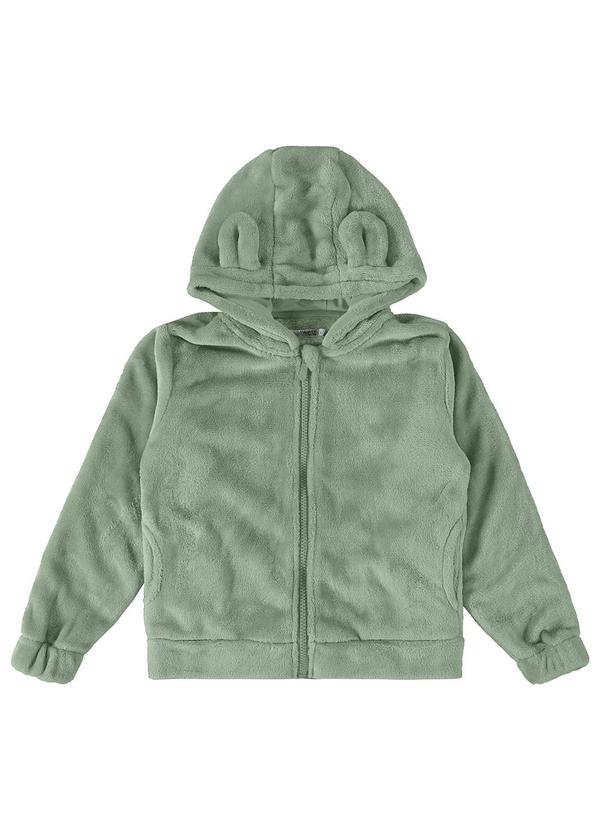 Malwee Kids - Jaqueta em Fleece com Aplique Menino Verde