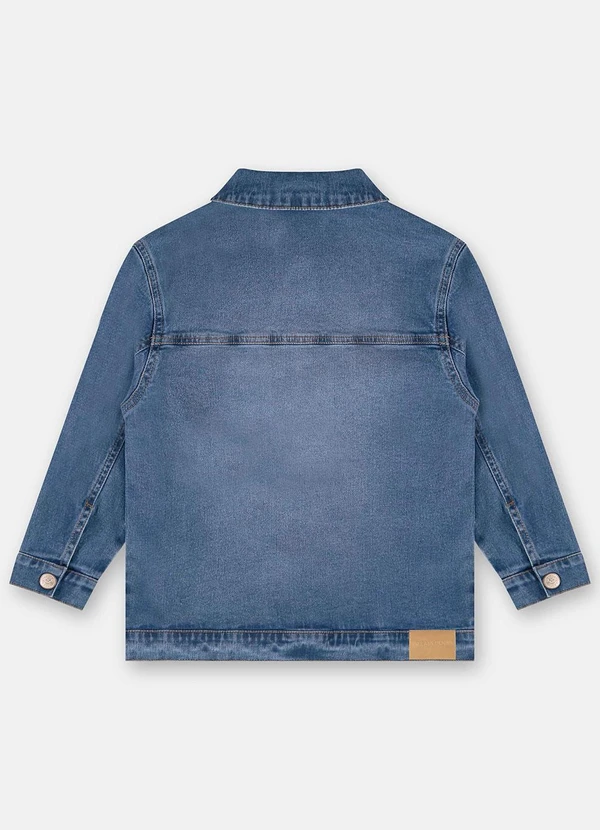 Up Baby - Jaqueta em Jeans com Elastano Azul 5