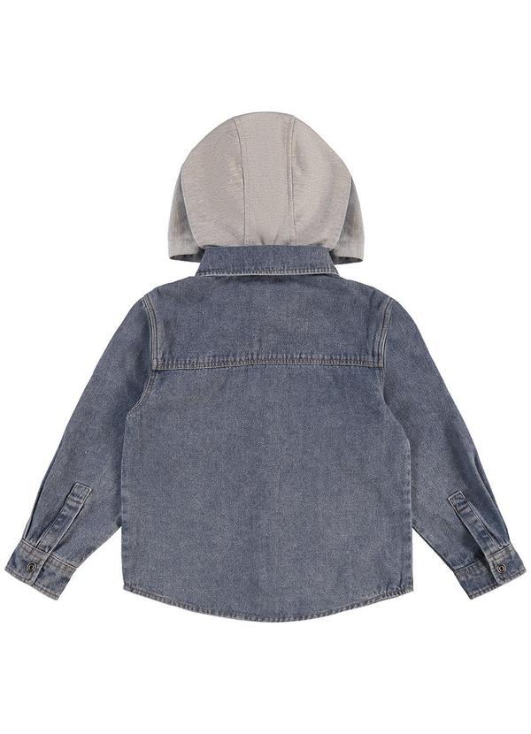 Carinhoso - Jaqueta em Jeans Leve Menino Azul 4