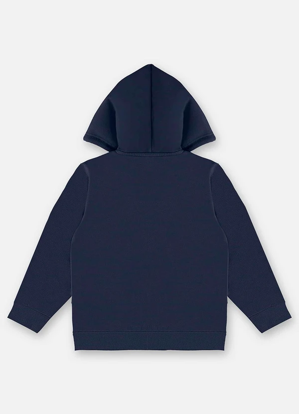 Up Baby - Jaqueta em Moletom Infantil Menino Azul 2