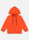 Up Baby - Jaqueta em Moletom Infantil Menino Marrom - variação: Laranja
