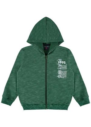 Guloseima - Jaqueta em Moletom para MeninoVerde - GULOSEIMA