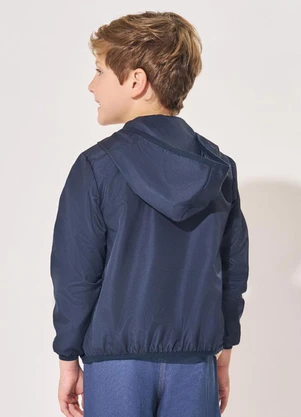 Abrange - Jaqueta em Nylon Infantil Menino Azul - ABRANGE