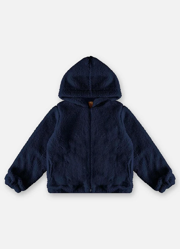 Up Baby - Jaqueta em Pu Infantil Unissex Azul 5