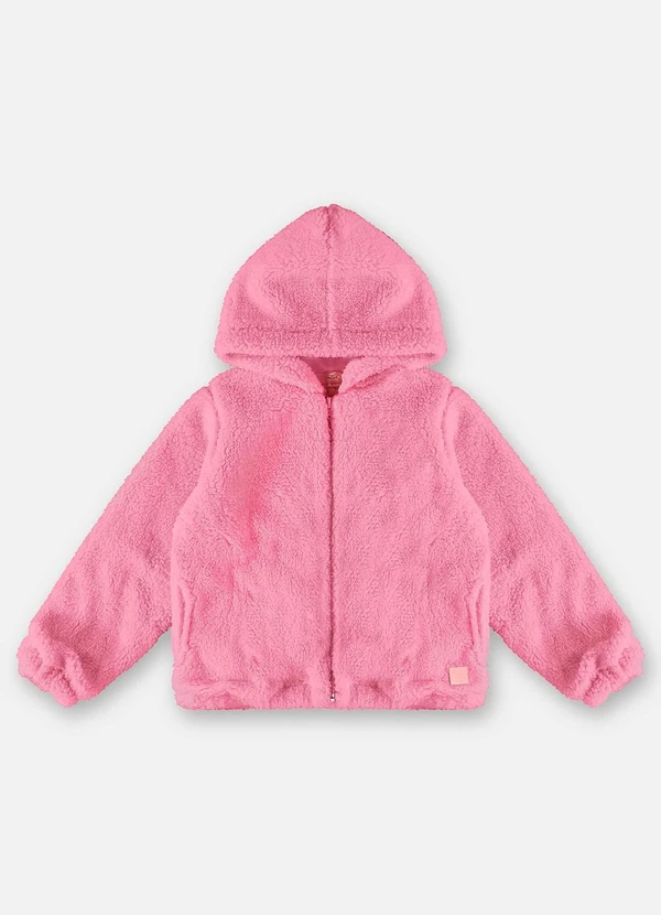 Up Baby - Jaqueta em Pu Infantil Unissex Rosa 5