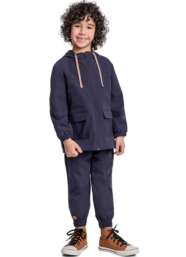 Quimby - Jaqueta Impermeável Menino Azul 3