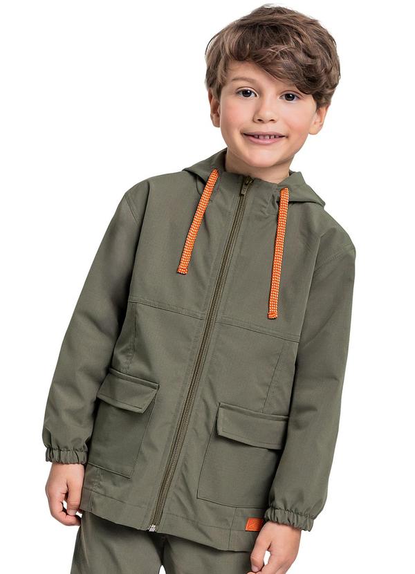 Quimby - Jaqueta Impermeável Menino Verde