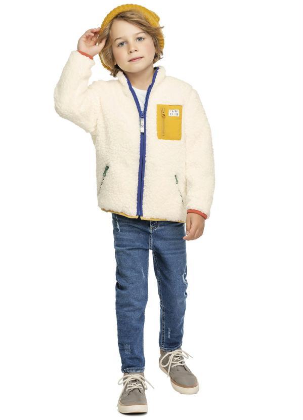 Trick Nick - Jaqueta Infantil Bege 3