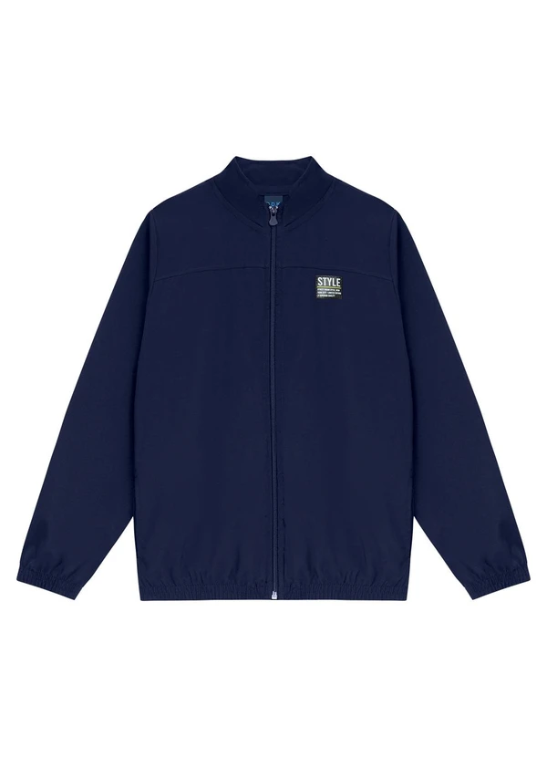 Ddk - Jaqueta Infantil com Bolso Azul