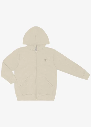 Trick Nick - Jaqueta Infantil com Capuz Bege - TRICK NICK