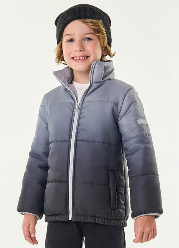 Trick Nick - Jaqueta Infantil com Capuz Cinza