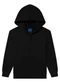 Ddk - Jaqueta Infantil com Capuz em Moletom Preto - variação: Preto