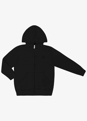 Trick Nick - Jaqueta Infantil com Capuz Preto - TRICK NICK