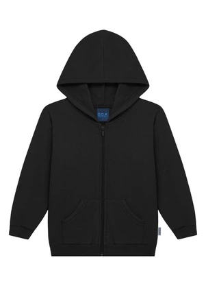 Ddk - Jaqueta Infantil com Capuz Preto - DDK