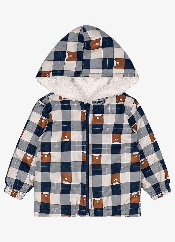 Trick Nick - Jaqueta Infantil com Capuz Azul