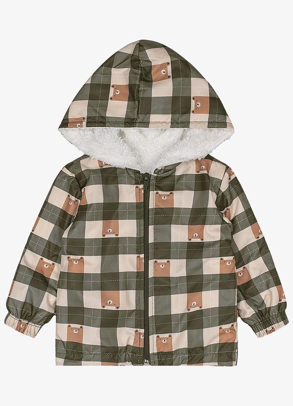 Trick Nick - Jaqueta Infantil com Capuz Verde