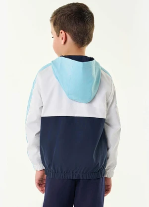 Trick Nick - Jaqueta Infantil em Microfibra Azul - TRICK NICK