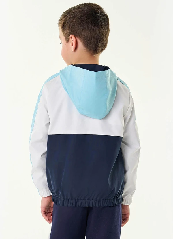 Trick Nick - Jaqueta Infantil em Microfibra Azul 2