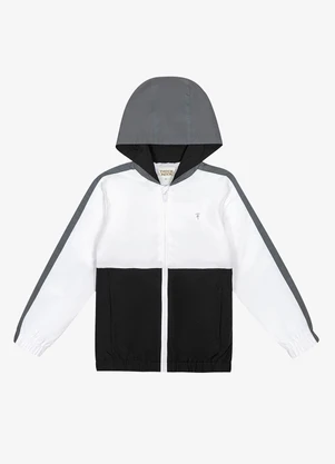 Trick Nick - Jaqueta Infantil em Microfibra Preto - TRICK NICK