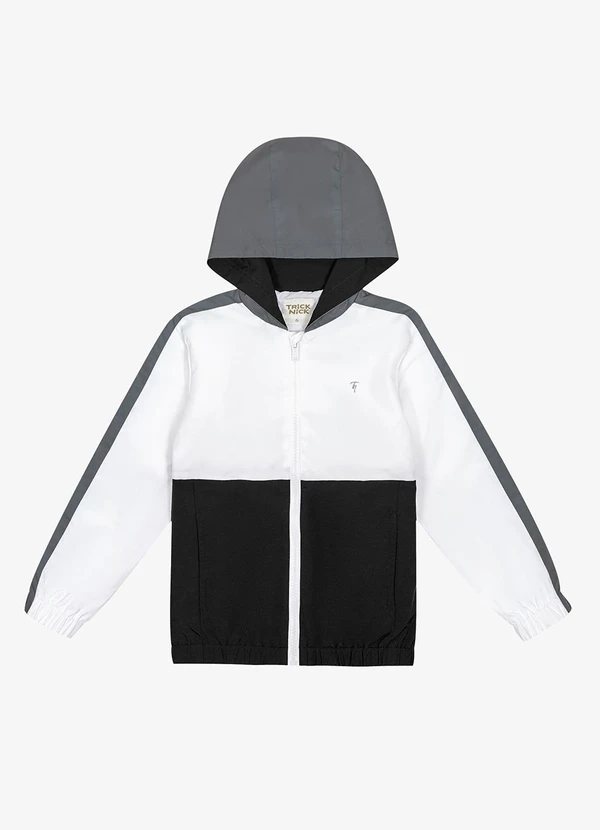 Trick Nick - Jaqueta Infantil em Microfibra Preto