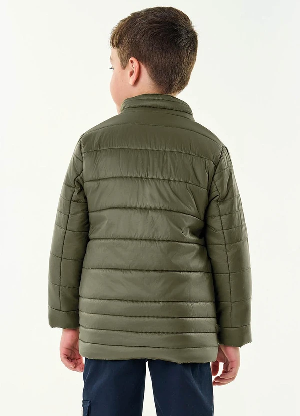 Trick Nick - Jaqueta Infantil em Microfibra Verde 2