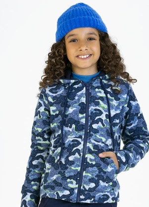 Soft Bonni - Jaqueta Infantil em Soft Azul - SOFT BONNI