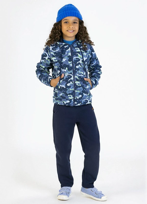 Soft Bonni - Jaqueta Infantil em Soft Azul 3