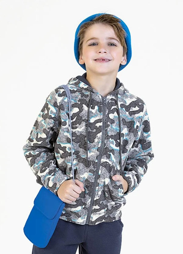 Soft Bonni - Jaqueta Infantil em Soft Cinza