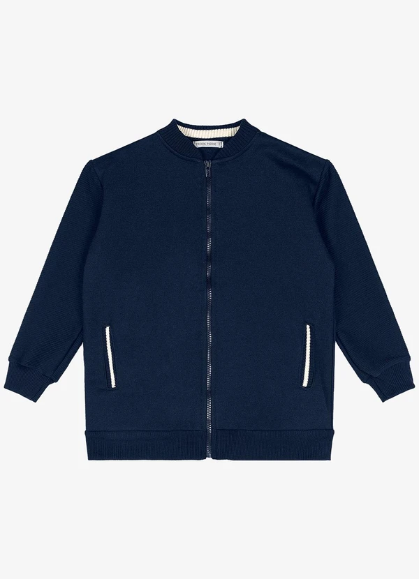 Trick Nick - Jaqueta Infantil Masculina Bomber Azul 5