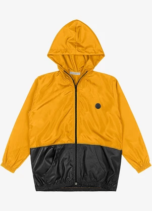 Trick Nick - Jaqueta Infantil Masculina com Capuz Amarelo - TRICK NICK