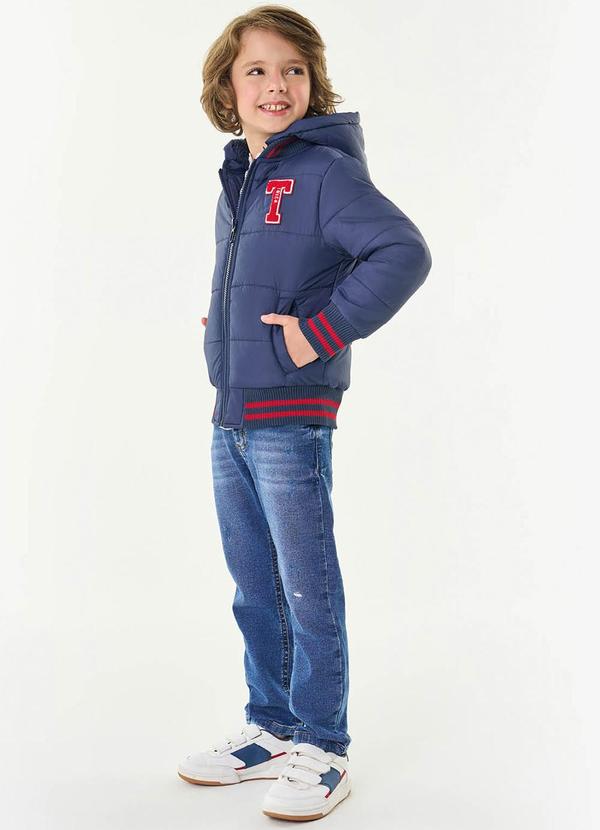 Trick Nick - Jaqueta Infantil Masculina com Capuz Azul 3
