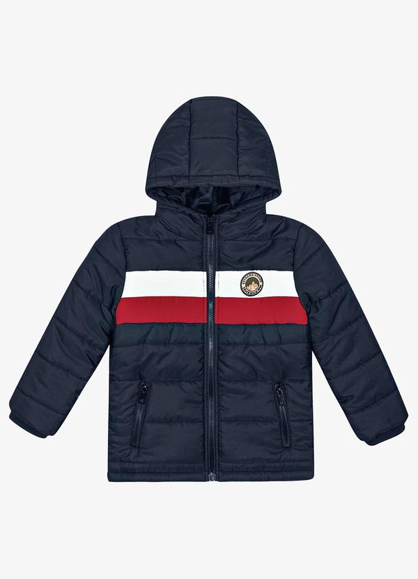 Trick Nick - Jaqueta Infantil Masculina com Capuz Azul