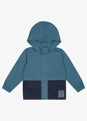 Trick Nick - Jaqueta Infantil Masculina com Capuz Azul - TRICK NICK