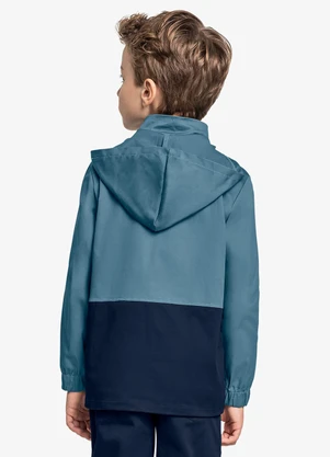 Trick Nick - Jaqueta Infantil Masculina com Capuz Azul - TRICK NICK