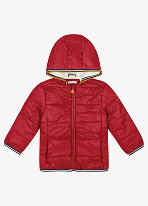 Trick Nick - Jaqueta Infantil Masculina com Capuz Vermelho - TRICK NICK